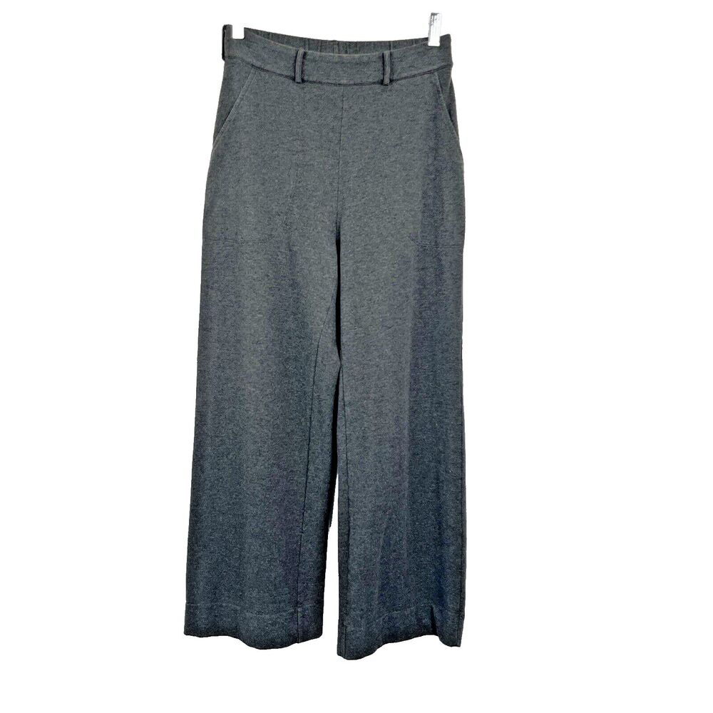 Peruvian Connection Wide Leg Pull-On Pants Women’s Gray Relaxed Fit